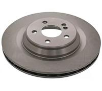 2x Disco de freno Eje trasero ventilación interna 26403 FEBI BILSTEIN