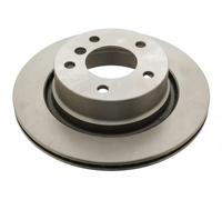 2x Disco de freno Eje trasero ventilación interna 28165 FEBI BILSTEIN para BMW