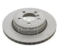 2x Disco de freno Eje trasero ventilación interna 31724 FEBI BILSTEIN para BMW 7