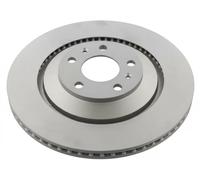 2x Disco de freno Eje trasero ventilación interna 36239 FEBI BILSTEIN para VW