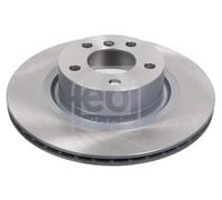 2x Disco de freno Eje trasero ventilación interna 38577 FEBI BILSTEIN para BMW