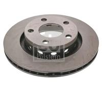 2x Disco de freno Eje trasero ventilación interna 43869 FEBI BILSTEIN para AUDI