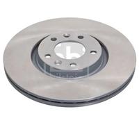 2x Disco de freno Eje trasero ventilación interna 43874 FEBI BILSTEIN