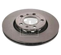 2x Disco de freno Eje trasero ventilación interna 43921 FEBI BILSTEIN para VW