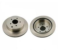 2x Disco de freno Eje trasero ventilación interna J3311046 NIPPARTS para NISSAN