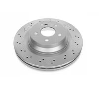2x Disco de freno Eje trasero ventilado 015 523 0017/PD MEYLE para MERCEDES-BENZ