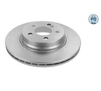 2x Disco de freno Eje trasero ventilado 015 523 0033/PD MEYLE para MERCEDES-BENZ