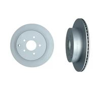 2x Disco de freno Eje trasero ventilado 103549 KAMOKA para INFINITI NISSAN