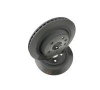 2x Disco de freno Eje trasero ventilado 120069710 AUTOMEGA para SAAB OPEL