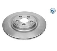 2x Disco de freno Eje trasero ventilado 18-15 523 0008/PD MEYLE para JAGUAR XF I