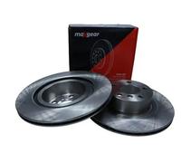 2x Disco de freno Eje trasero ventilado 19-3208 MAXGEAR para BMW X3 X4