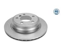 2x Disco de freno Eje trasero ventilado 315 523 0032/PD MEYLE para BMW 3 4 Coupé