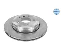 2x Disco de freno Eje trasero ventilado 315 523 0047 MEYLE para BMW 5 5 Touring