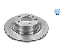 2x Disco de freno Eje trasero ventilado 315 523 0049 MEYLE para BMW 3 Touring 3