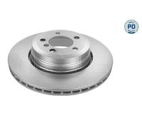 2x Disco de freno Eje trasero ventilado 315 523 0052/PD MEYLE para BMW 7