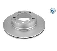 2x Disco de freno Eje trasero ventilado 483 523 0001/PD MEYLE para PORSCHE