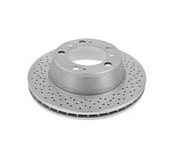 2x Disco de freno Eje trasero ventilado 483 523 0002/PD MEYLE para PORSCHE 911