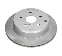2x Disco de freno Eje trasero ventilado 61-02-207C ASHIKA para TOYOTA SUPRA