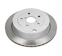 2x Disco de freno Eje trasero ventilado 61-07-704C ASHIKA para SUBARU TRIBECA