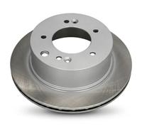 2x Disco de freno Eje trasero ventilado 61-0K-005C ASHIKA para KIA SORENTO I