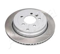 2x Disco de freno Eje trasero ventilado 61-0L-L00C ASHIKA para LAND ROVER