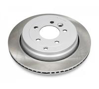 2x Disco de freno Eje trasero ventilado 61L00C JAPKO para LAND ROVER
