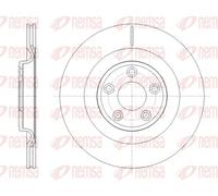 2x Disco de freno Eje trasero ventilado 62111.10 REMSA para JAGUAR XJ
