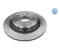 2x Disco de freno Eje trasero ventilado 815 523 5026 MEYLE para SAAB 9-5
