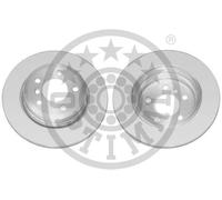 2x Disco de freno Eje trasero ventilado BS-7598C OPTIMAL para BMW X3