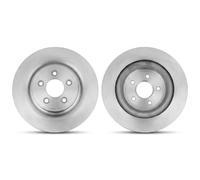 2x Disco de freno Eje trasero ventilado BS-9176C OPTIMAL para JAGUAR DAIMLER