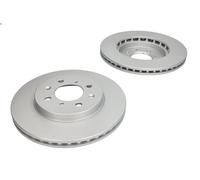 2X Disco de freno FERODO DDF1610C para JAZZ II (GD_, GE3, GE2) 1.3 2002-2007