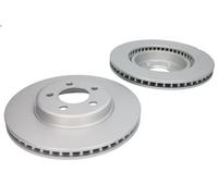 2X Disco de freno FERODO DDF2065C para DODGE CHARGER 3.5 2005-2010