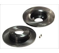 2X Disco de freno FERODO DDF875 para SKODA FAVORIT (781) 1.3 1990-1994