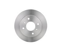 Juego de 2 Discos de Freno Bosch BD486 - Discos Macizos de 257.8 mm - Eje Trasero - Certificación ECE-R90 - Frenado fiable, Rendimiento Estable, Protección Anticorrosión - 1 Juego de 2 Discos