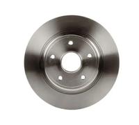 2x Disco de freno macizo 0 986 478 744 BOSCH para RENAULT LAGUNA II
