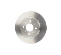 2x Disco de freno macizo 0 986 479 051 BOSCH para HONDA JAZZ III INSIGHT
