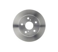 2x Disco de freno macizo 0 986 479 418 BOSCH para TOYOTA AURIS COROLLA Sedán