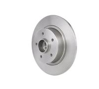 2x Disco de freno macizo 0 986 479 607 BOSCH para RENAULT MEGANE II SCÉNIC II