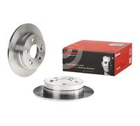 2x Disco de freno macizo 08.4738.14 BREMBO para MERCEDES-BENZ 190 124 Sedán