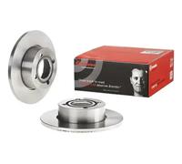 2x Disco de freno macizo 08.5714.10 BREMBO para AUDI 80 B4 Sedán 80 B4 Avant