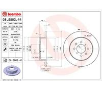 Brembo 08.5803.41 Rotores de Discos de Frenos