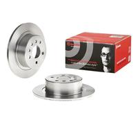 2x Disco de freno macizo 08.5891.10 BREMBO para OPEL OMEGA B