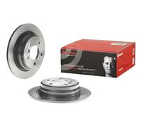 2x Disco de freno macizo 08.6917.11 BREMBO para BMW 5