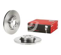 2x Disco de freno macizo 08.7354.20 BREMBO para LANCIA LYBRA LYBRA SW