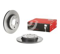 2x Disco de freno macizo 08.7358.11 BREMBO para MERCEDES-BENZ CLASE A