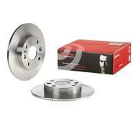 2x Disco de freno macizo 08.7378.10 BREMBO para MAZDA 323 S IV 323 F IV MX-5 I