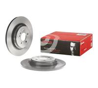 2x Disco de freno macizo 08.7607.11 BREMBO para MERCEDES-BENZ CLASE M