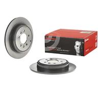 2x Disco de freno macizo 08.7716.21 BREMBO para PEUGEOT 607