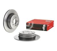 2x Disco de freno macizo 08.8554.21 BREMBO para LAND ROVER RANGE ROVER III