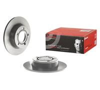 Disco de freno BREMBO 8908411 trasero, macizo, 1 Pieza